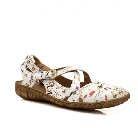 🆕 JOSEF SIEBEL Rosalie 13🌸 flowers prints Sz 40 - Picture 2 of 15